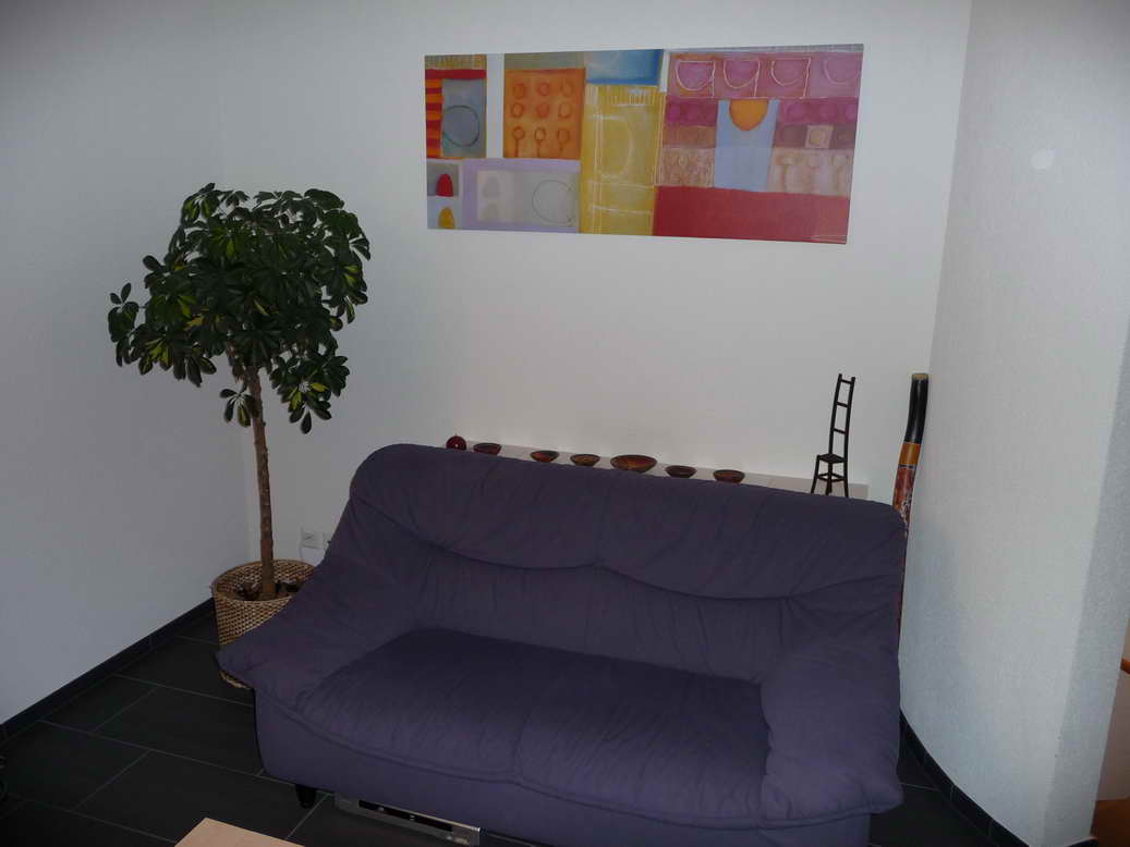 Flachbildschirm im Möbel